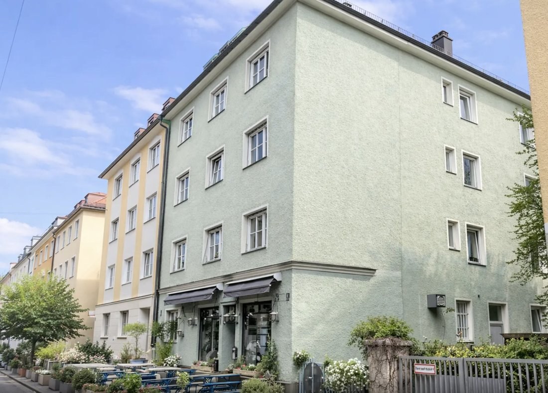 Außenansicht Altbau München Isarvorstadt